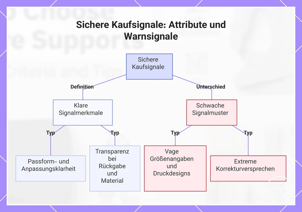 Sichere Kaufsignale: Attribute und Warnsignale