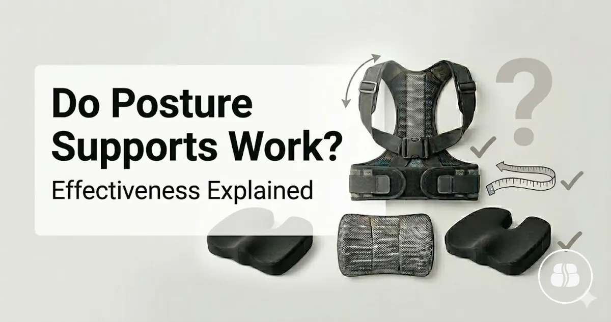 Do posture support accessories work? - image of posture support accessories