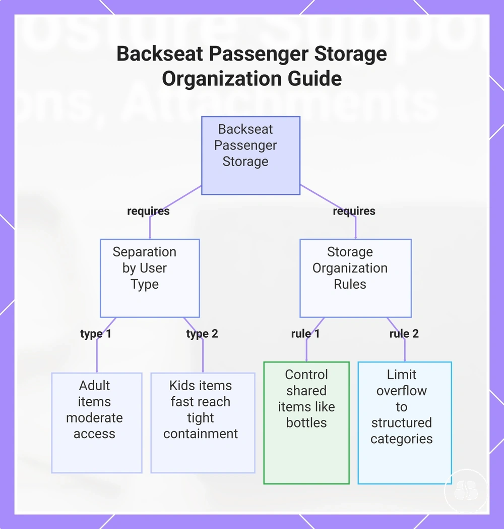 Backseat Passenger Storage Organization Guide