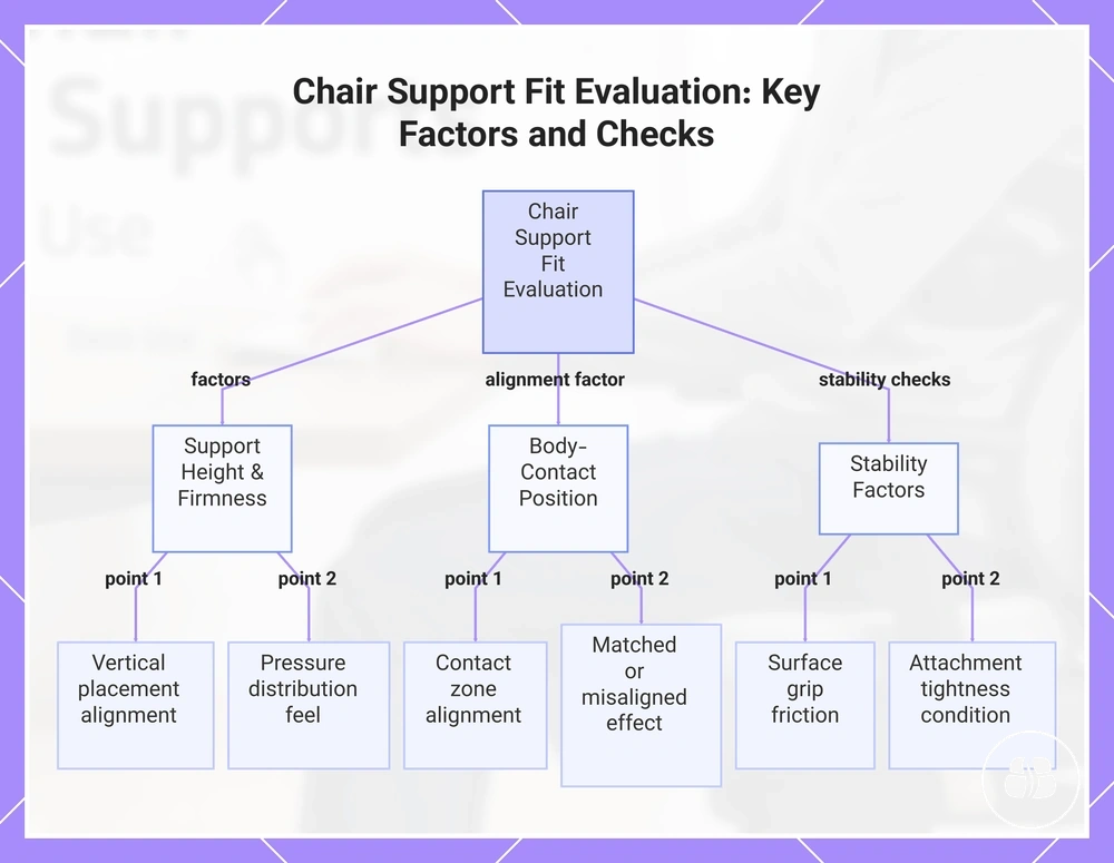 Chair Support Fit Evaluation: Key Factors and Checks
