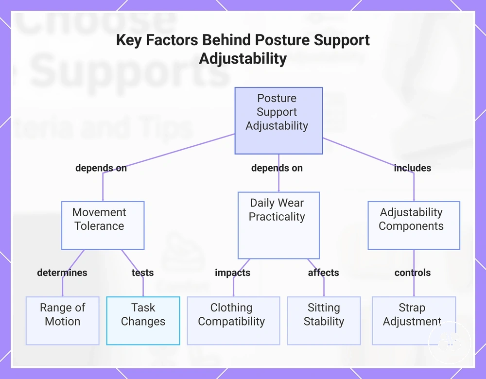 Key Factors Behind Posture Support Adjustability
