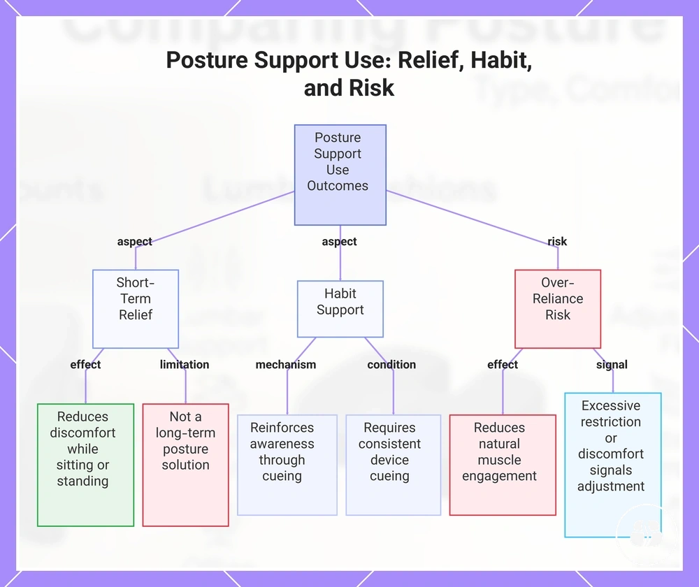 Posture Support Use: Relief, Habit, and Risk