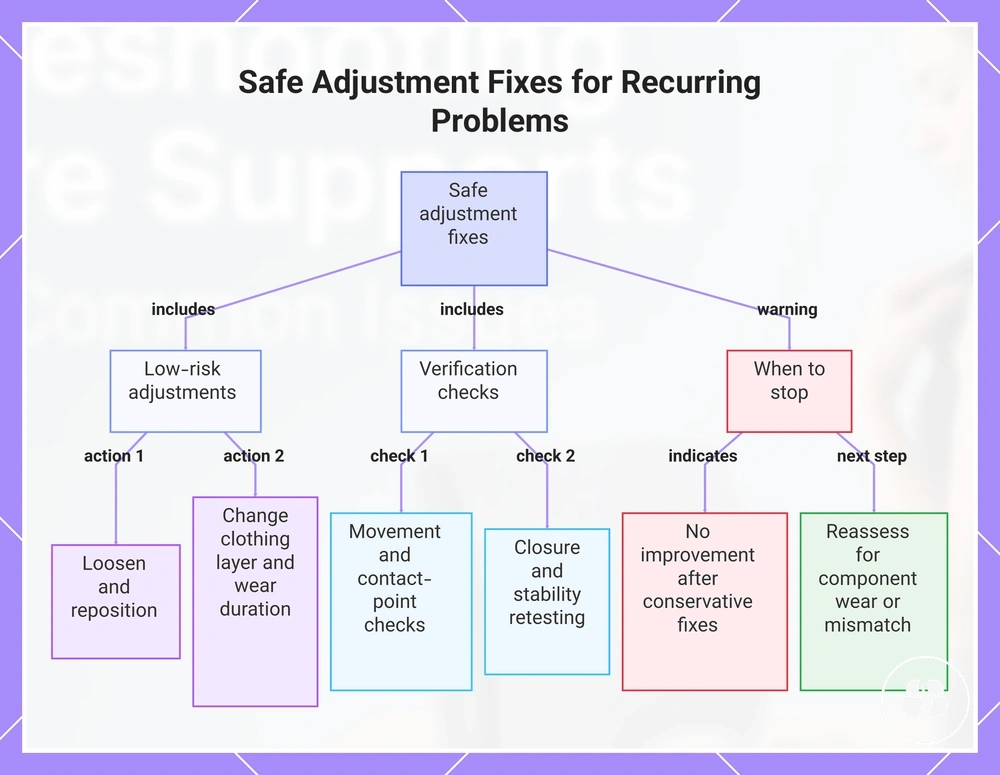 Safe Adjustment Fixes for Recurring Problems