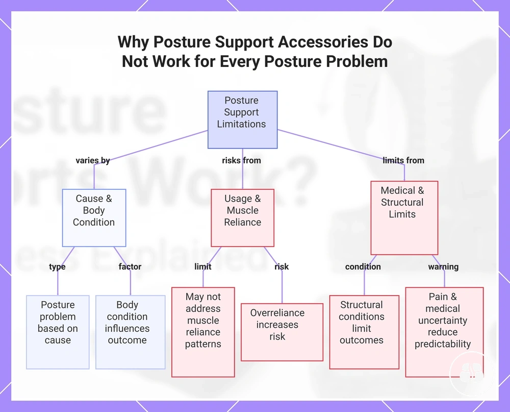 Why Posture Support Accessories Do Not Work for Every Posture Problem