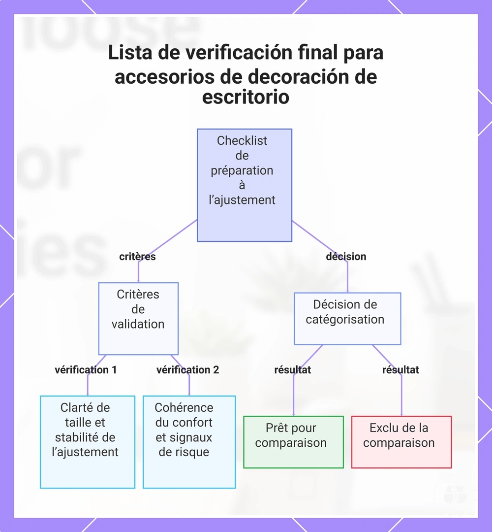 Lista de verificación de ajuste antes de la comparación de precios con socios