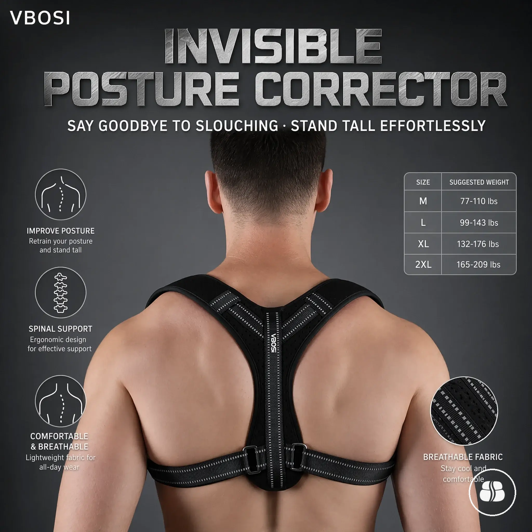 Accessoire de maintien de posture - image d'accessoires de maintien de posture