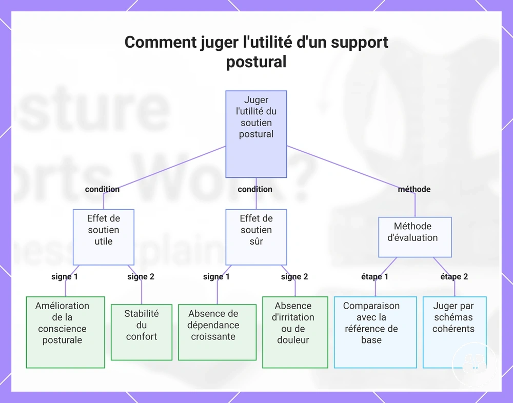 Comment juger l'utilité d'un support postural