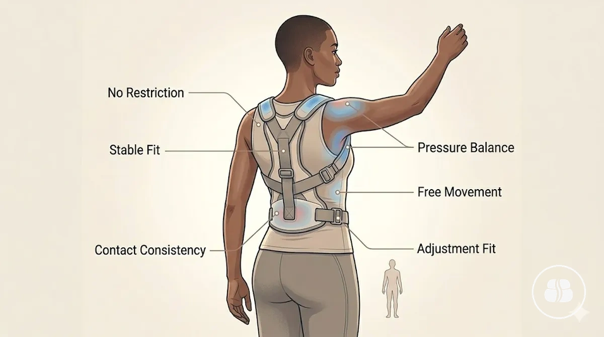 Signes ajustement correct accessoires soutien postural