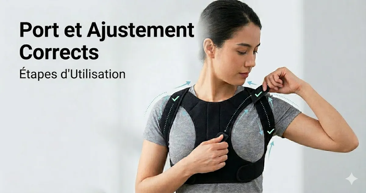 Port et ajustement corrects des accessoires de soutien postural