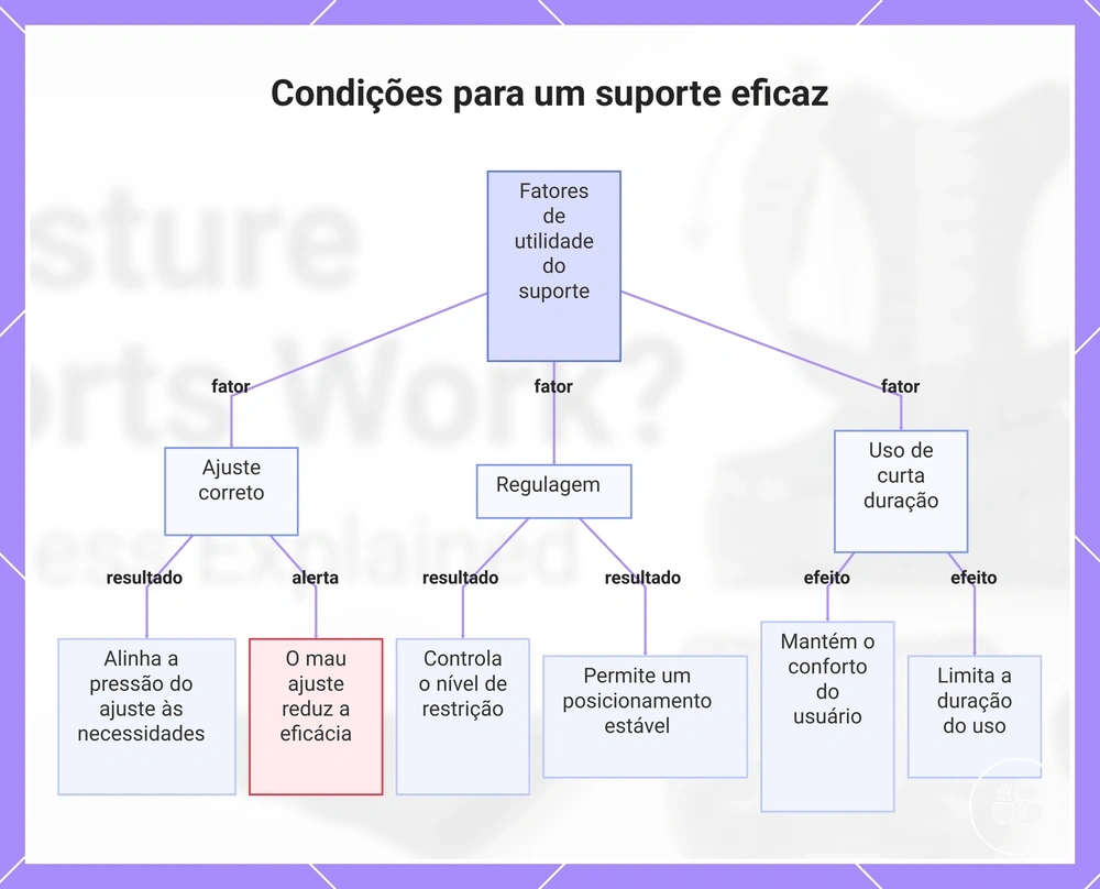 Condições para um suporte eficaz
