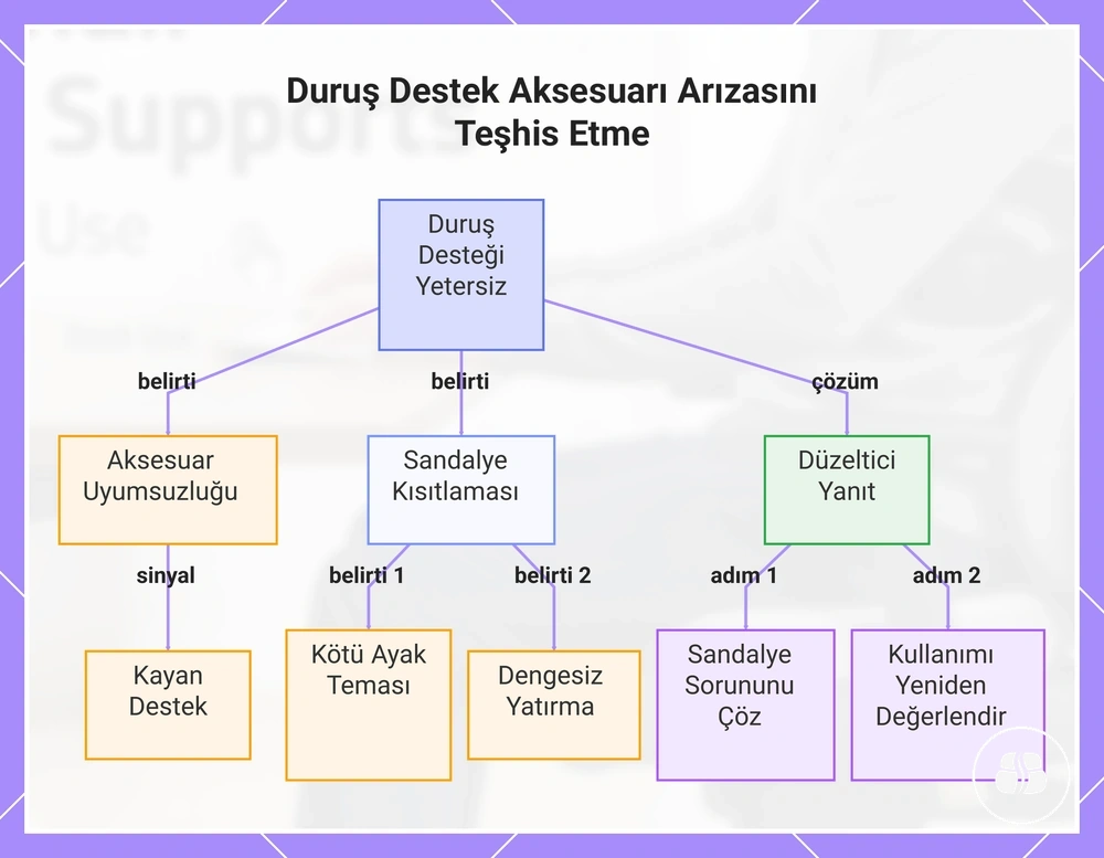 Duruş Destek Aksesuarı Arızasını Teşhis Etme