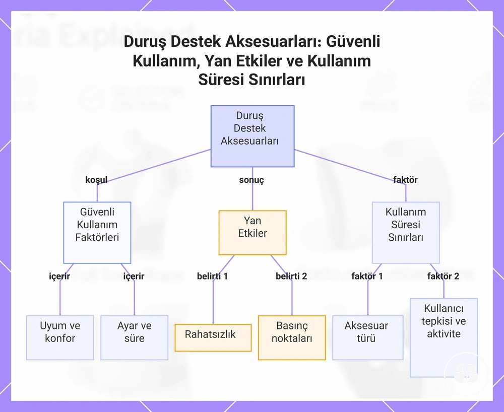 Duruş Destek Aksesuarları: Güvenli Kullanım, Yan Etkiler ve Kullanım Süresi Sınırları