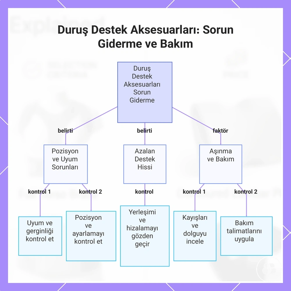 Duruş Destek Aksesuarları: Sorun Giderme ve Bakım