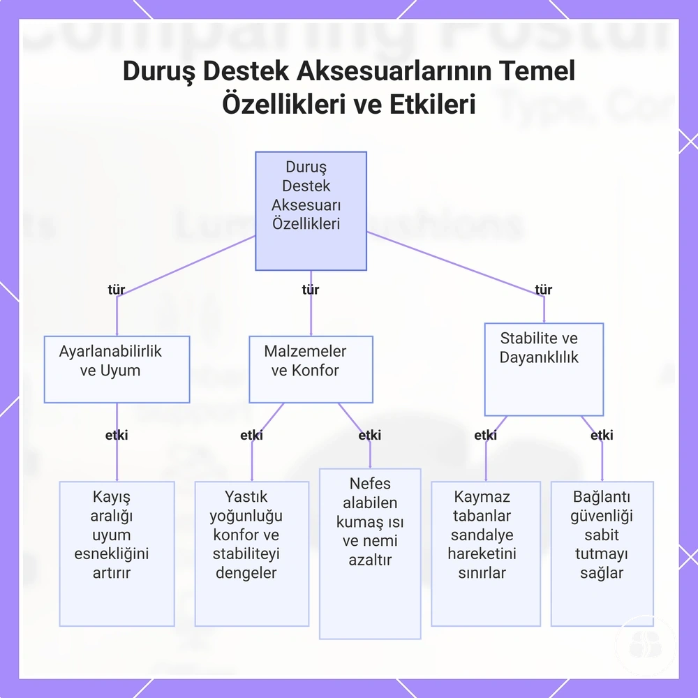 Duruş Destek Aksesuarlarının Temel Özellikleri ve Etkileri