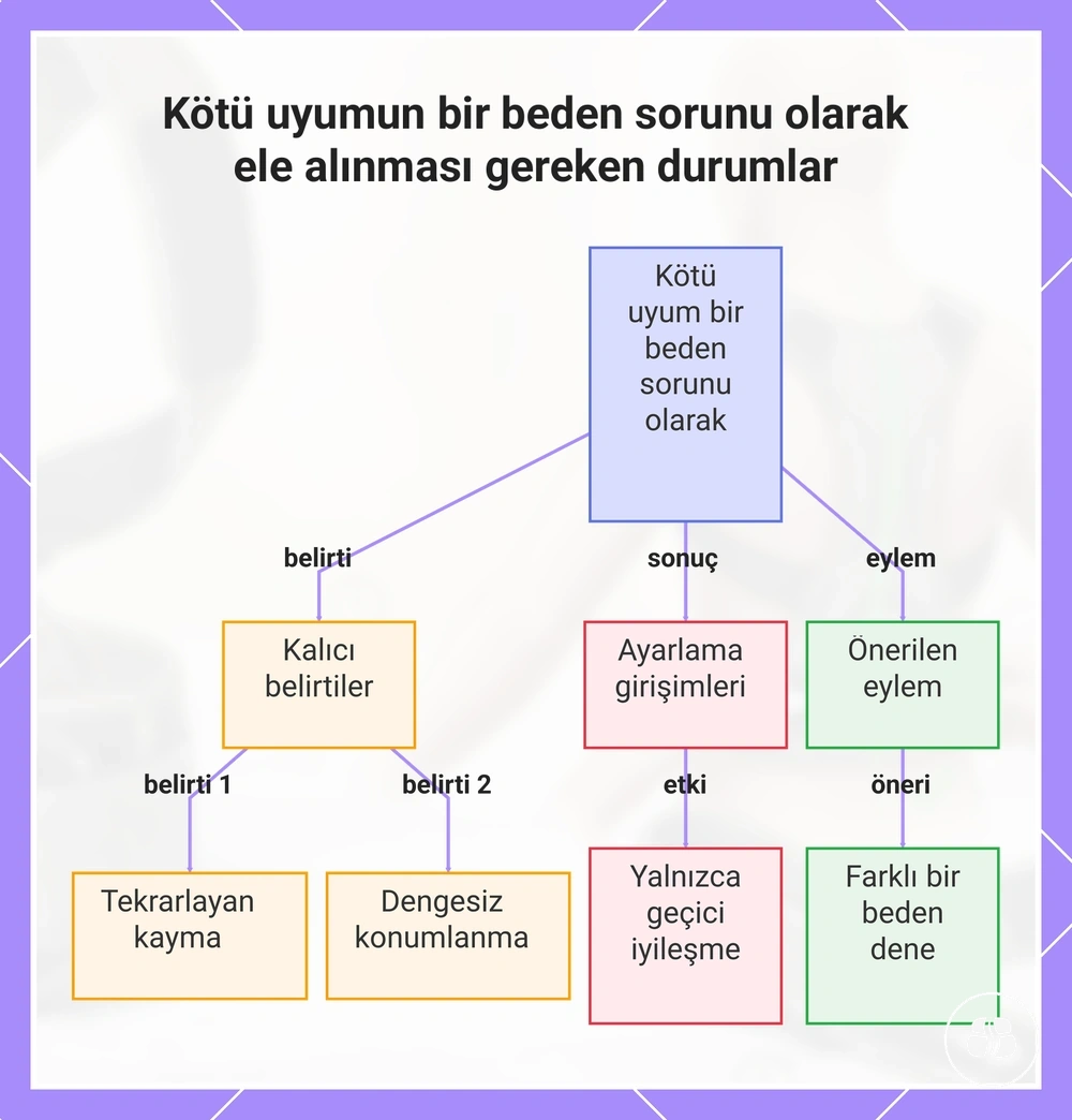 Kötü uyumun bir beden sorunu olarak ele alınması gereken durumlar